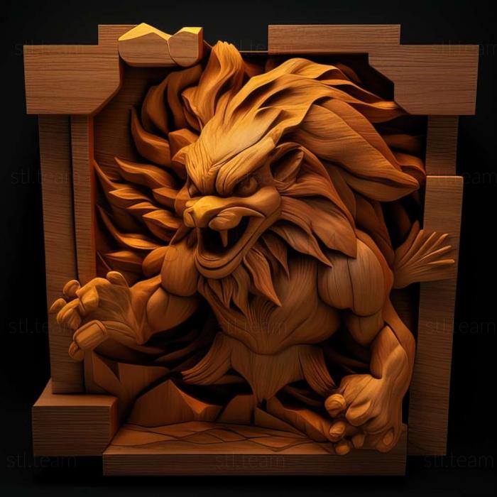 3D модель Entei at Your Own Risk Entei and Friends of the Hot Spr (STL)